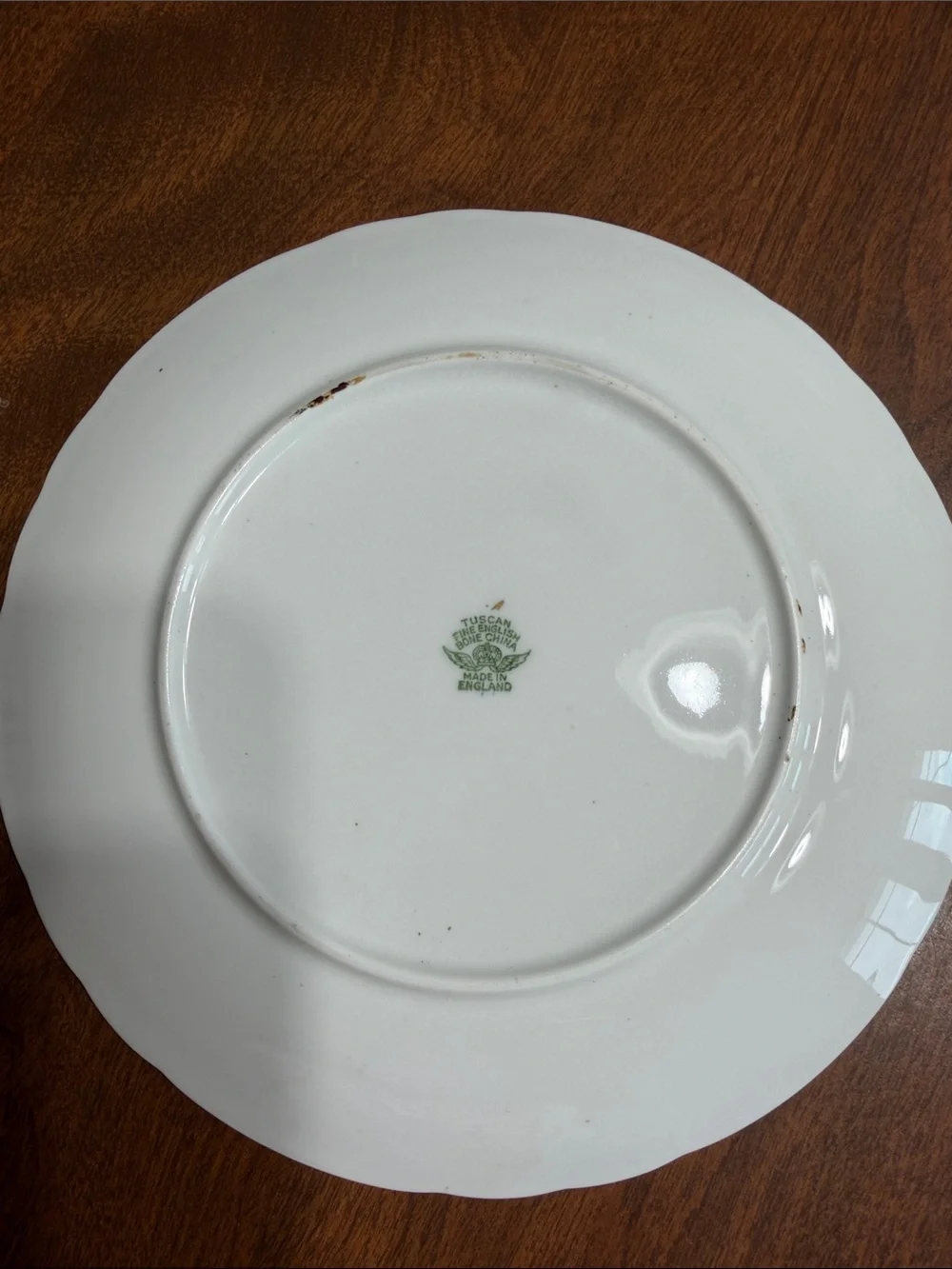 Vintage 1953 Queen Elizabeth II Coronation Commemorative Plate Tuscan Fine China
